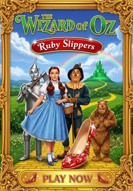 Wizard of OZ Ruby Slippers