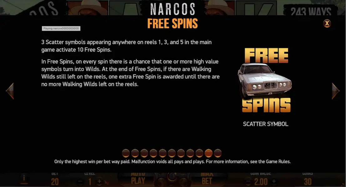 Narcos Jugar Gratis 3