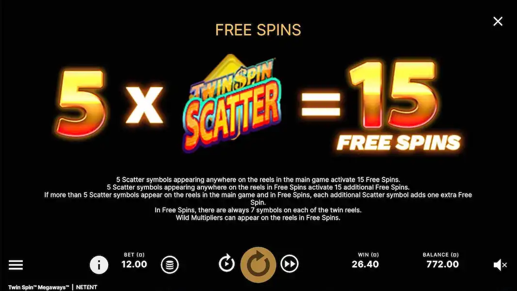 Twin Spin Megaways Jugar Gratis 3